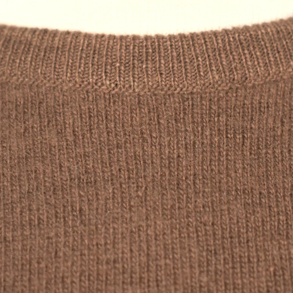 1950s Brown Cashmere Sweater