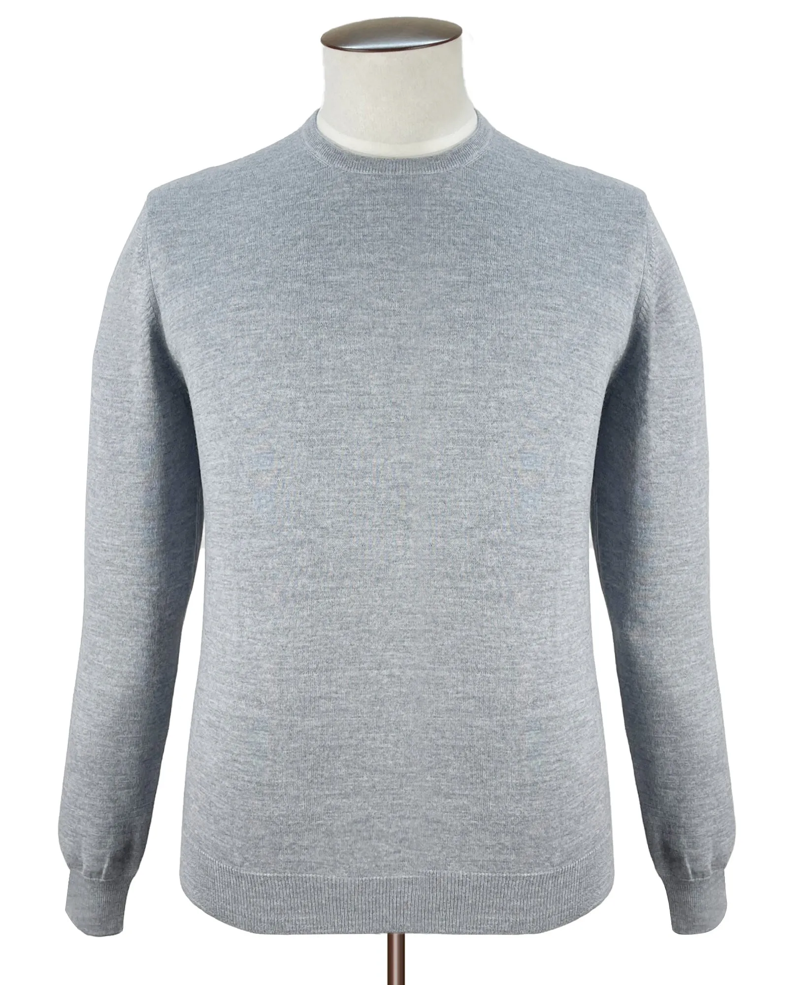 Abalone Merino Wool Crewneck Sweater