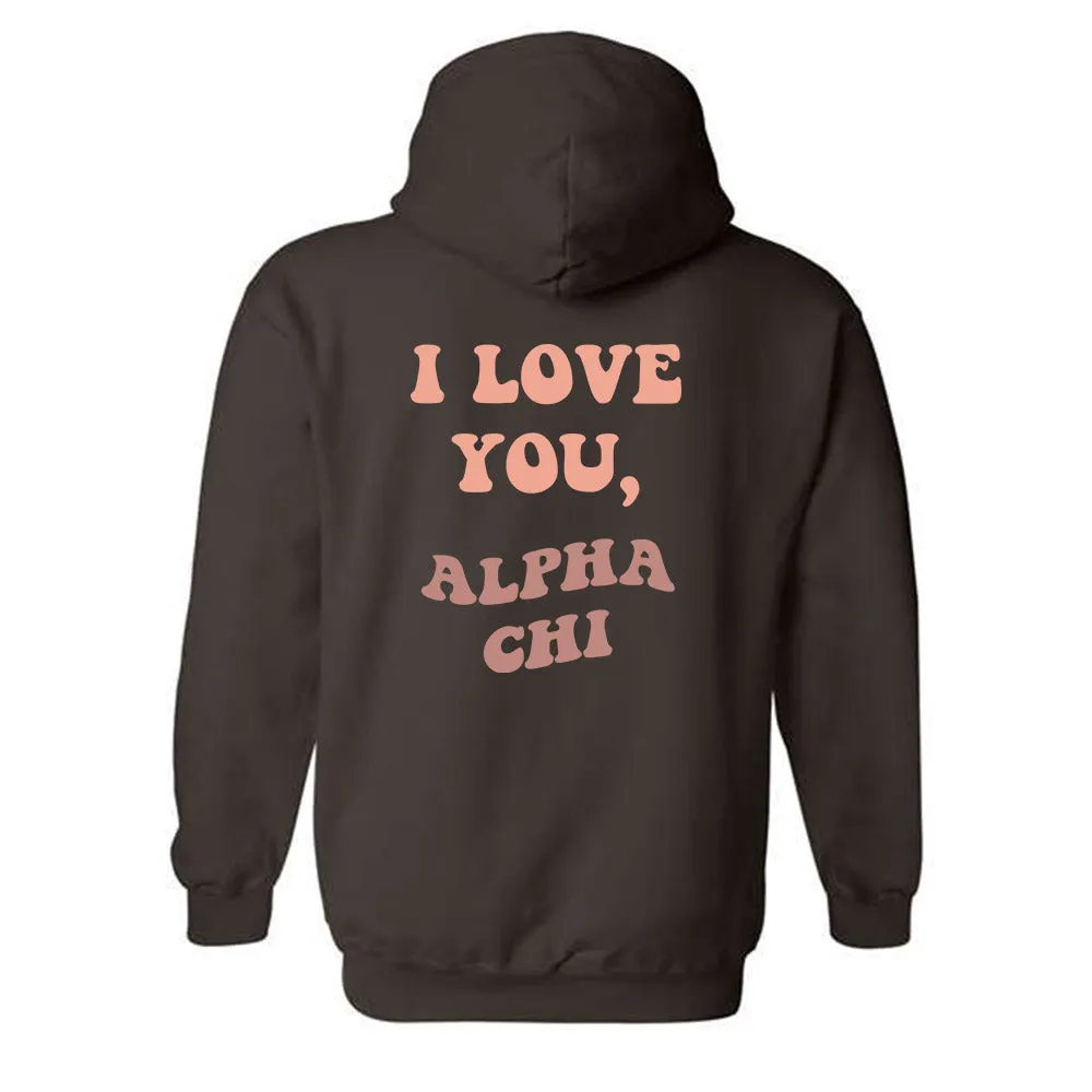 Alpha Chi Omega// Teddy Hoodie