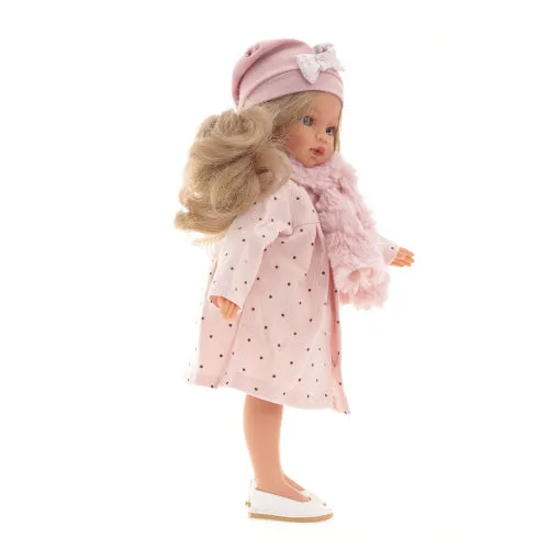 Antonio Juan Doll - Blonde Hair Emily with Coat