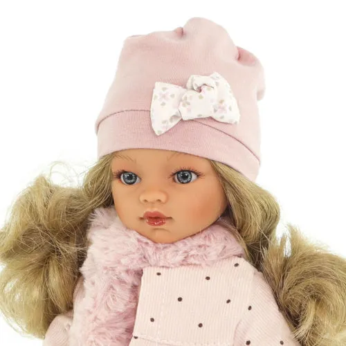 Antonio Juan Doll - Blonde Hair Emily with Coat