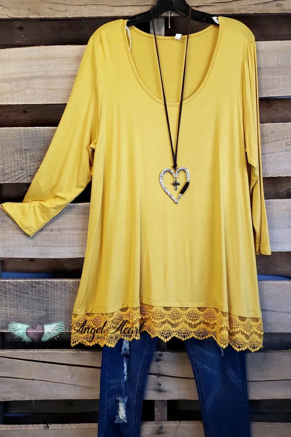 Any Occasion Tunic - Mustard