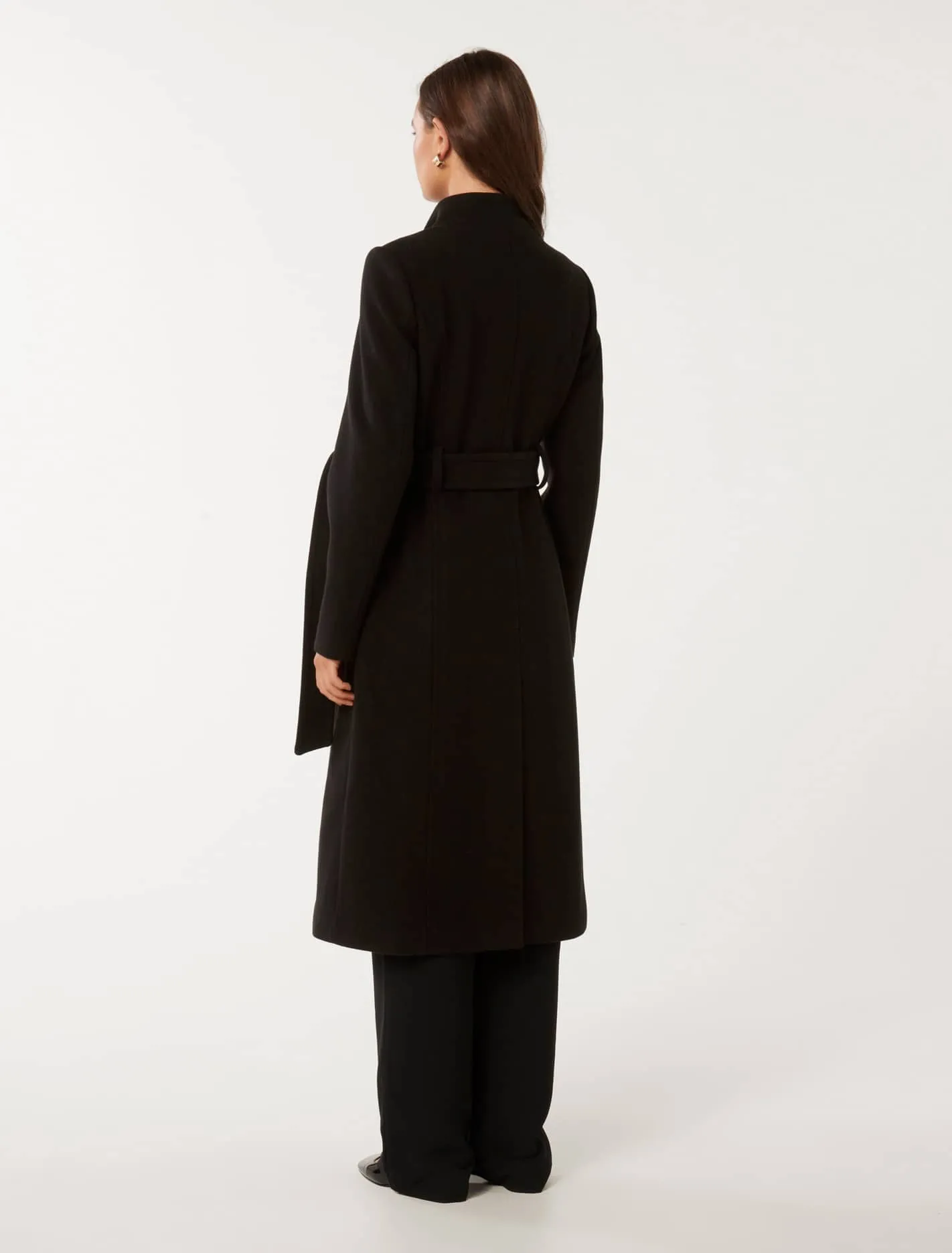 Ari Funnel Neck Coat