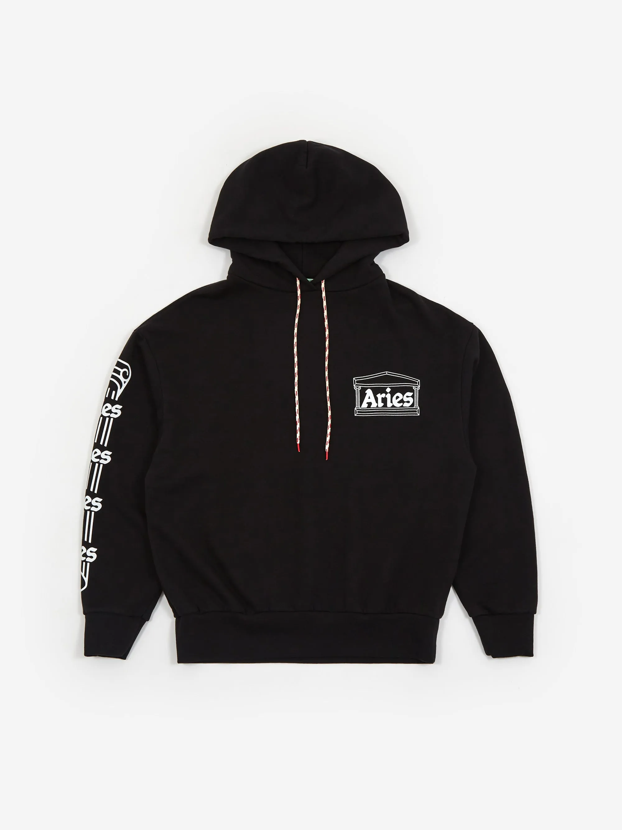 Aries Column Hoodie - Black