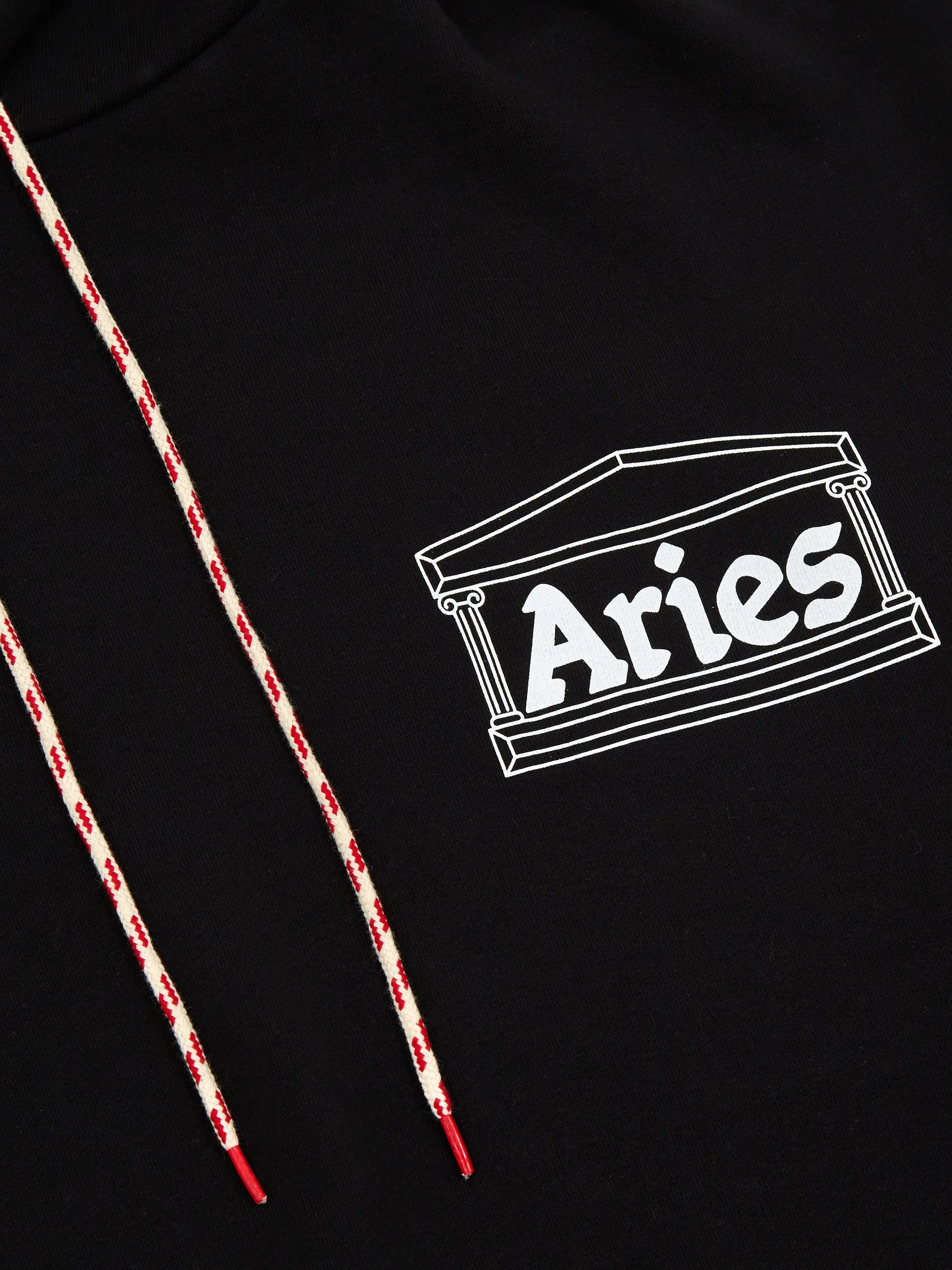 Aries Column Hoodie - Black