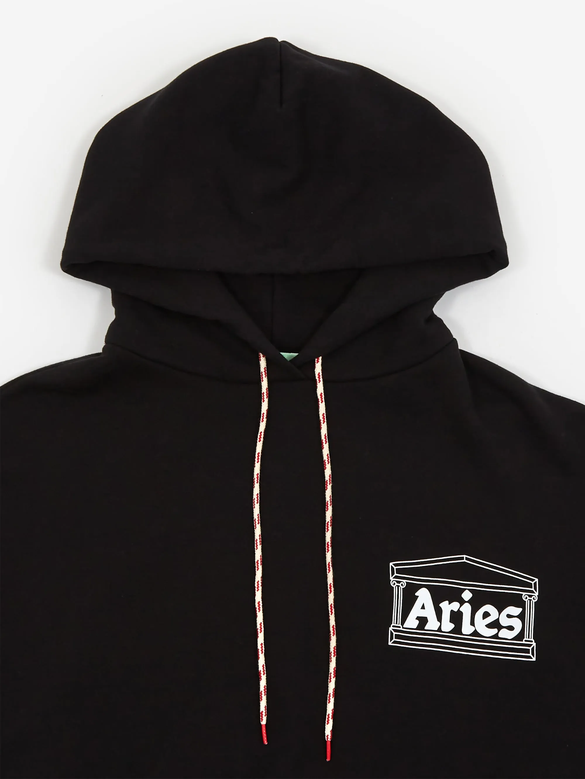 Aries Column Hoodie - Black