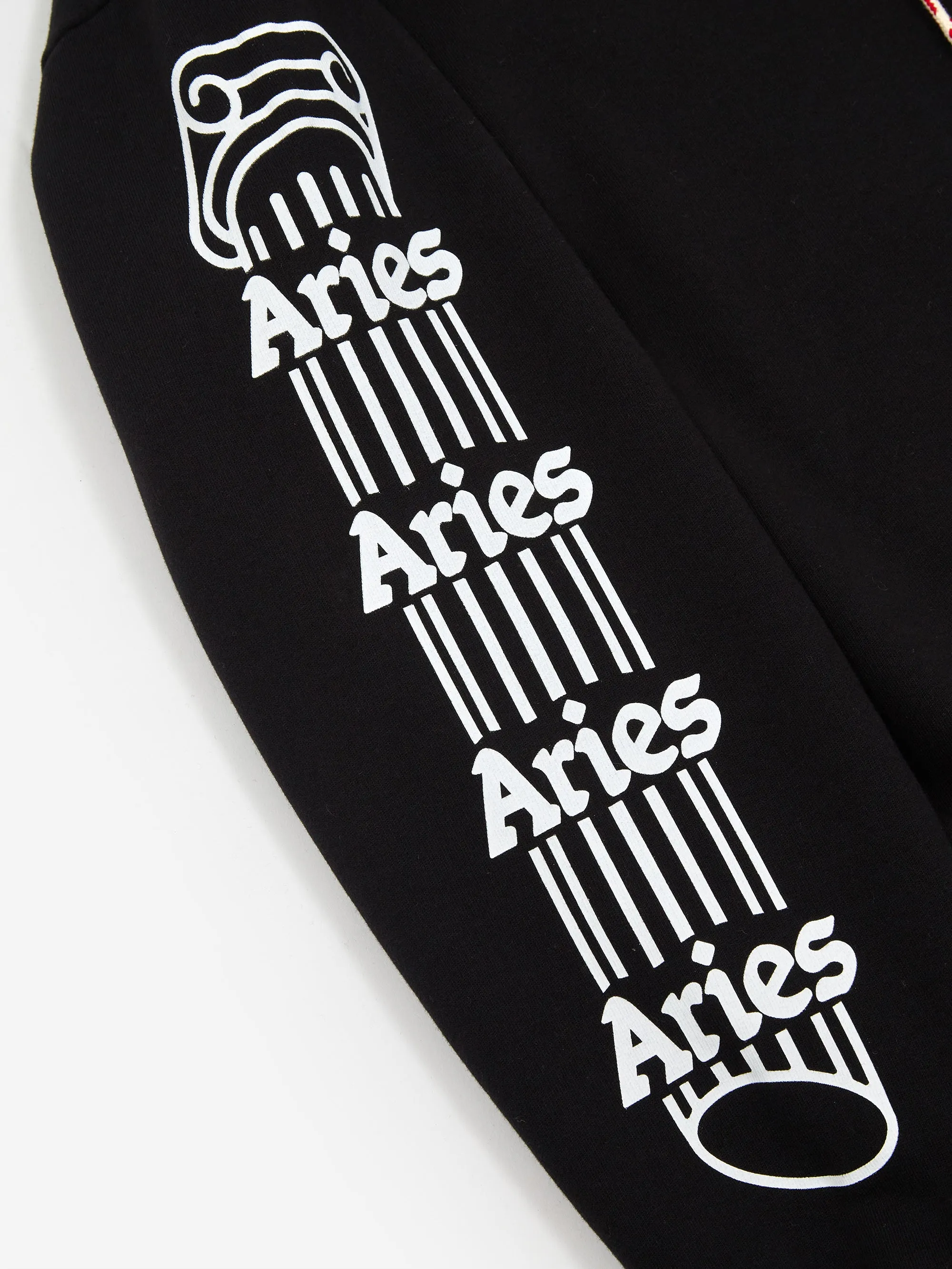 Aries Column Hoodie - Black