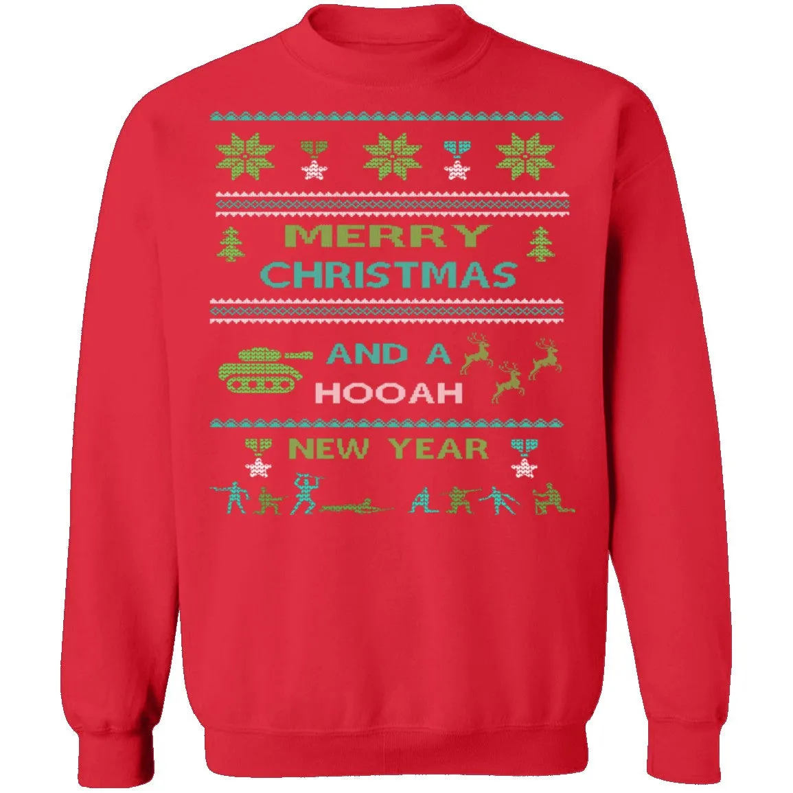 Army Ugly Christmas Sweater