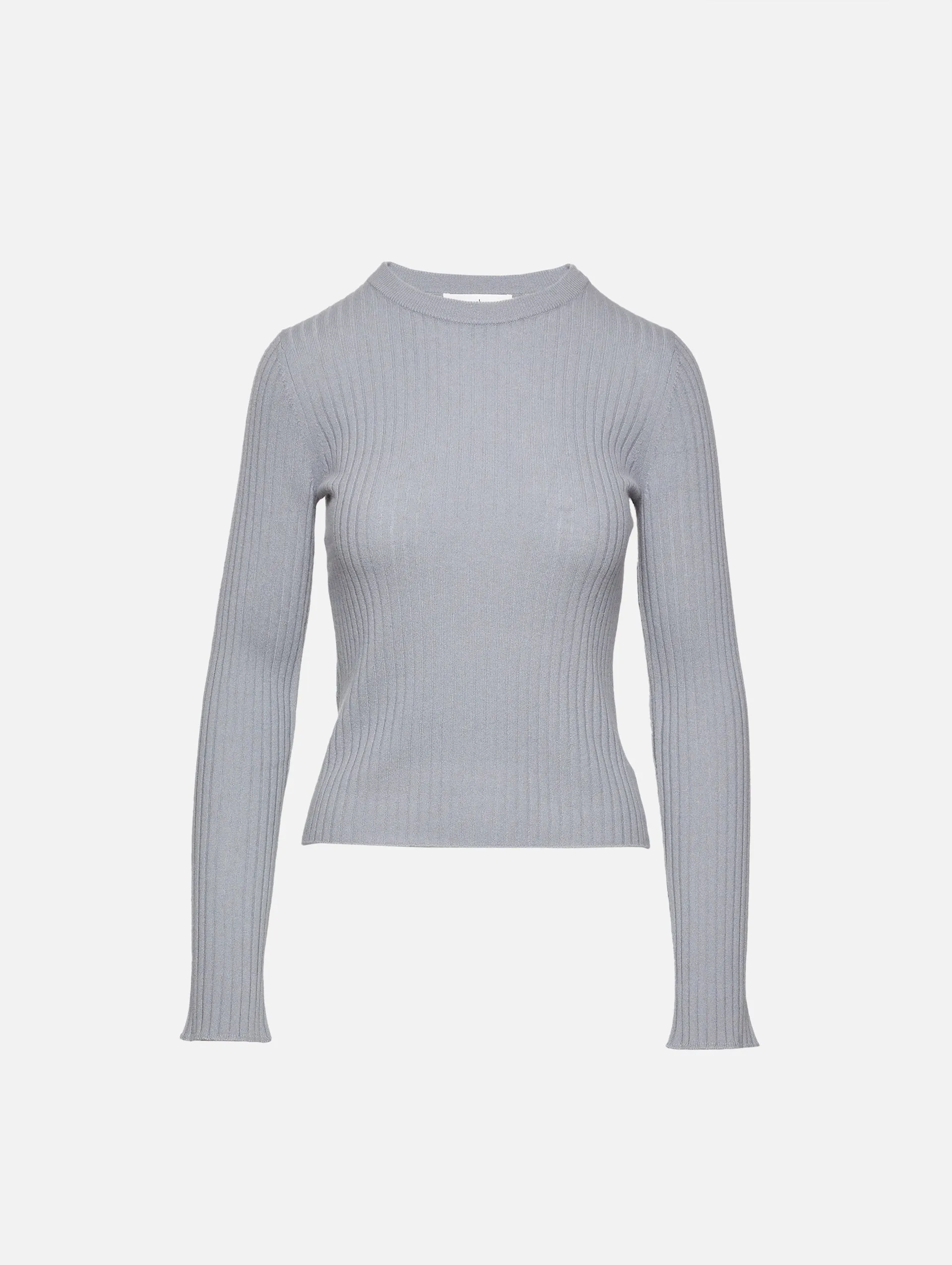 Atlantic Ribbed Crewneck Sweater