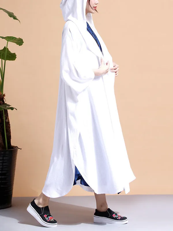 Batwing-sleeves Loose Cape Coat