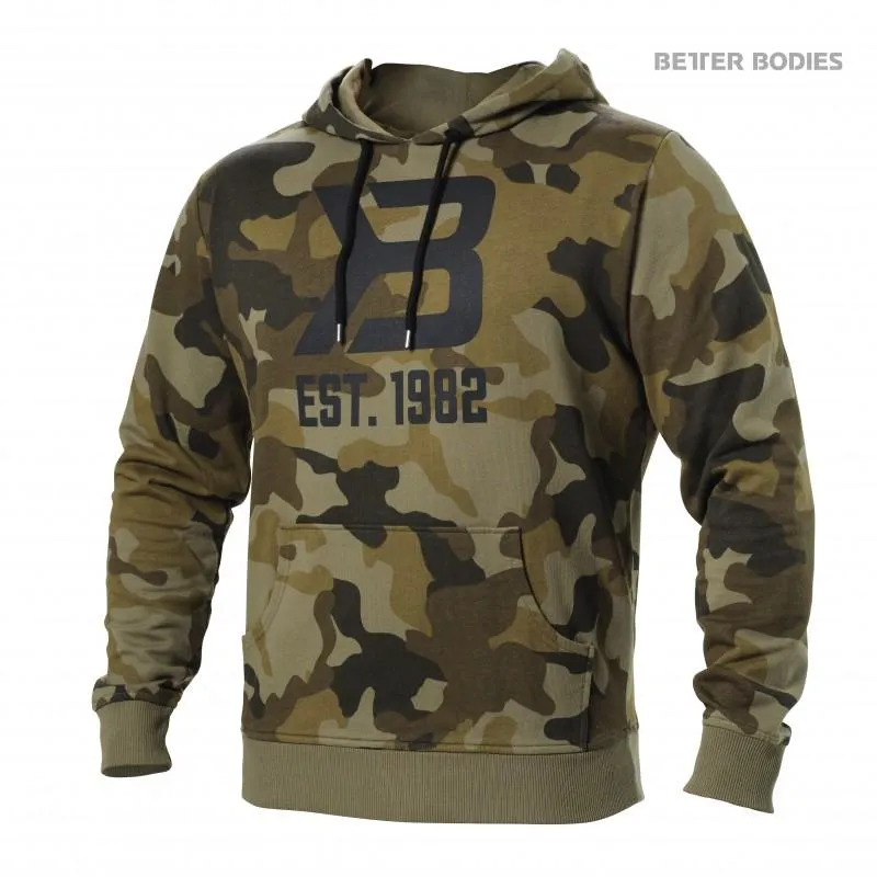 Better Bodies Gym Hoodie - Military Camo