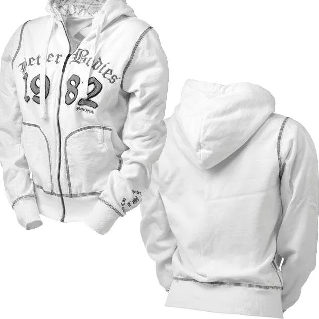 Better Bodies N.Y Hoodie - White