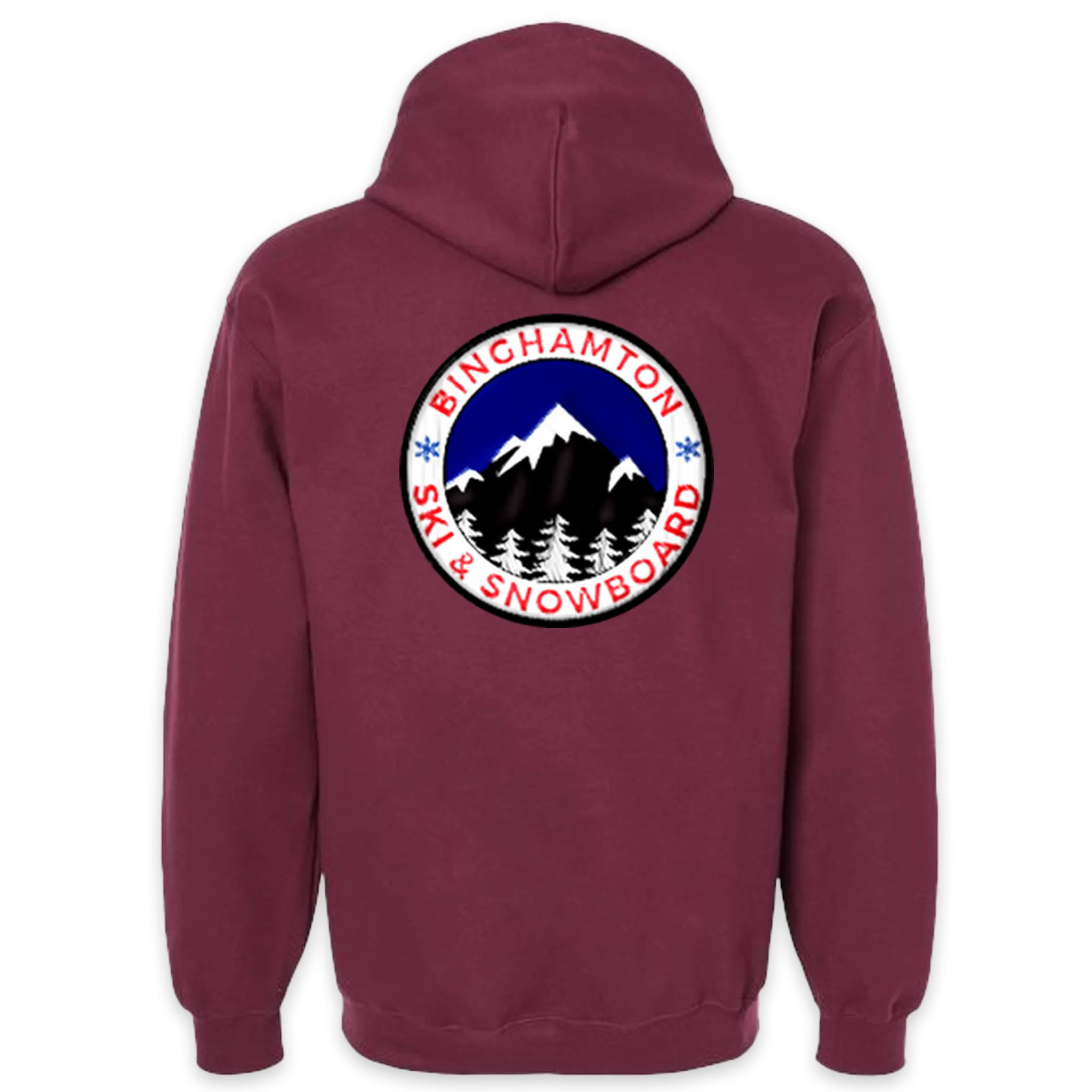 Binghamton Ski Club Hoodie - Design 2