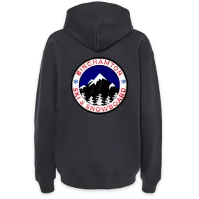 Binghamton Ski Club Hoodie - Design 2