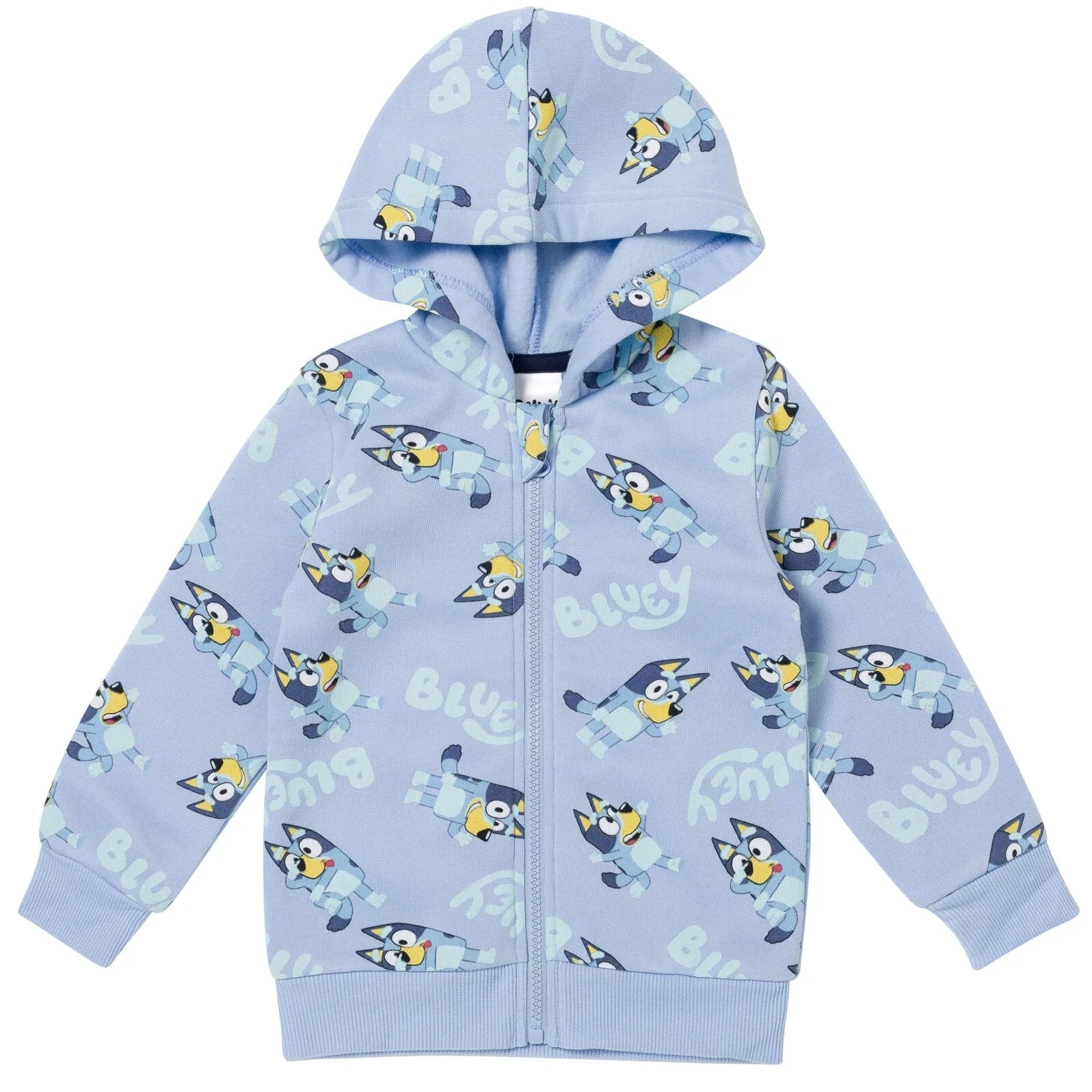 Bluey Fleece Zip Up Hoodie Set