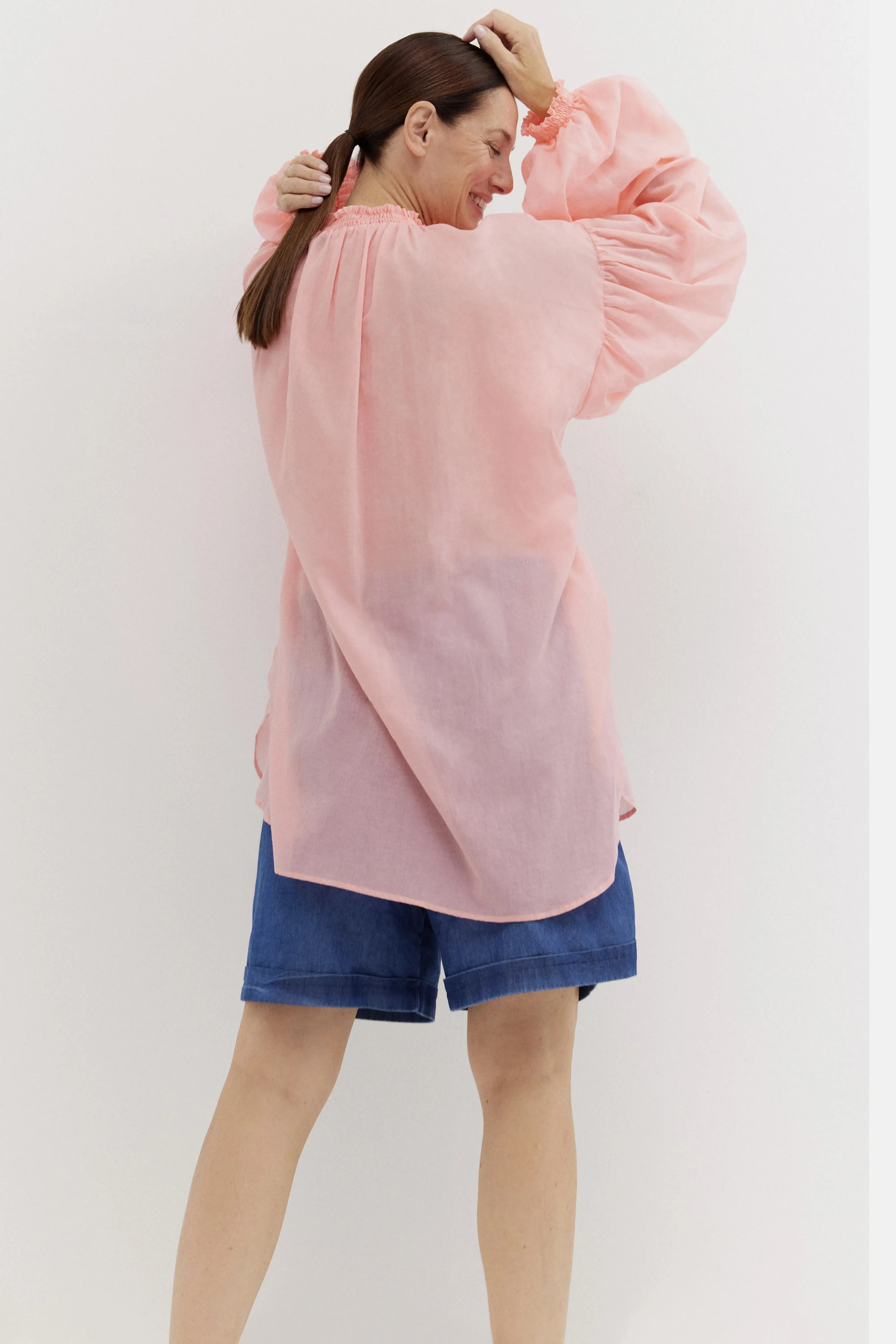 Bluse Tunic in Blush