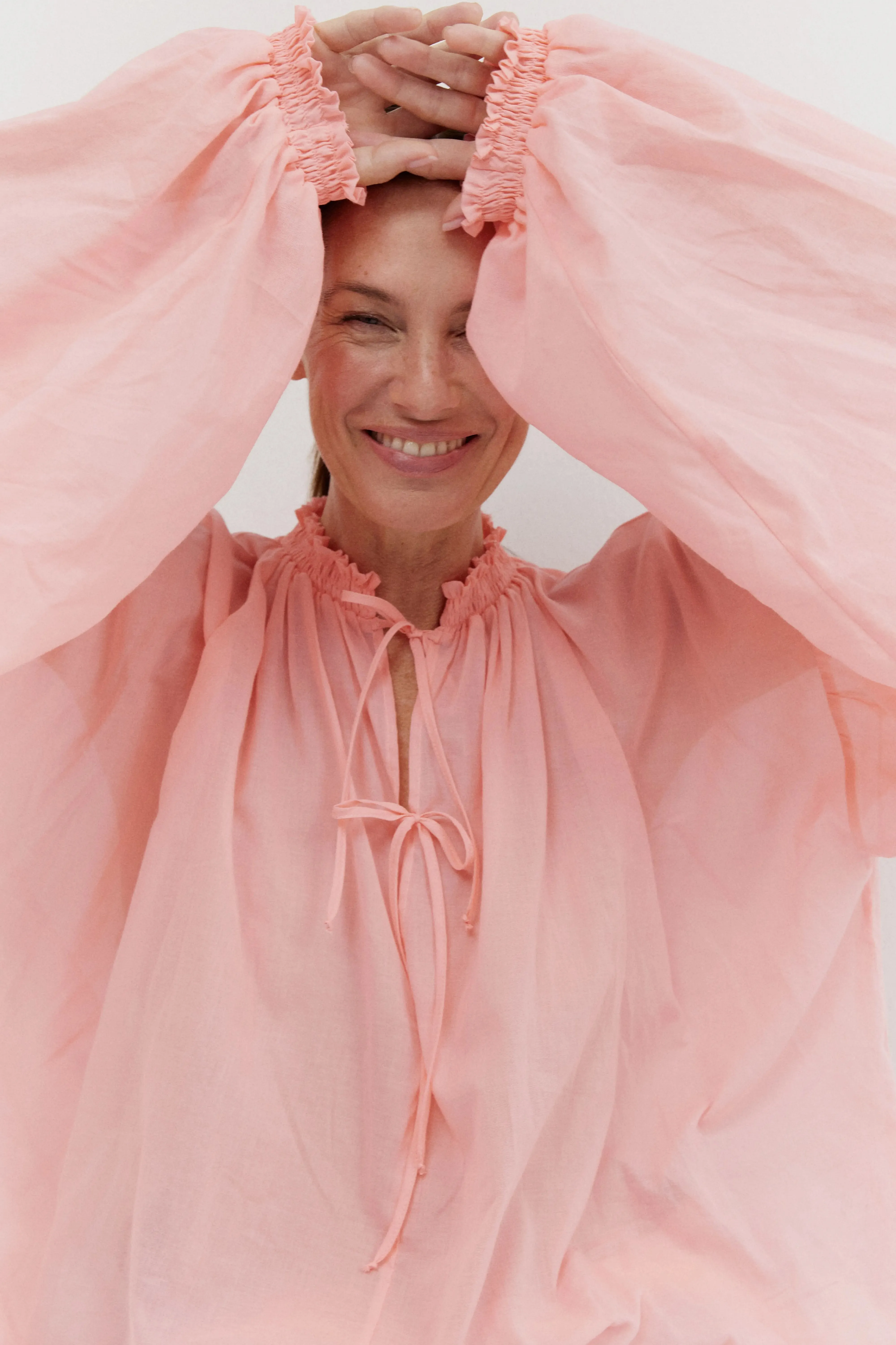 Bluse Tunic in Blush