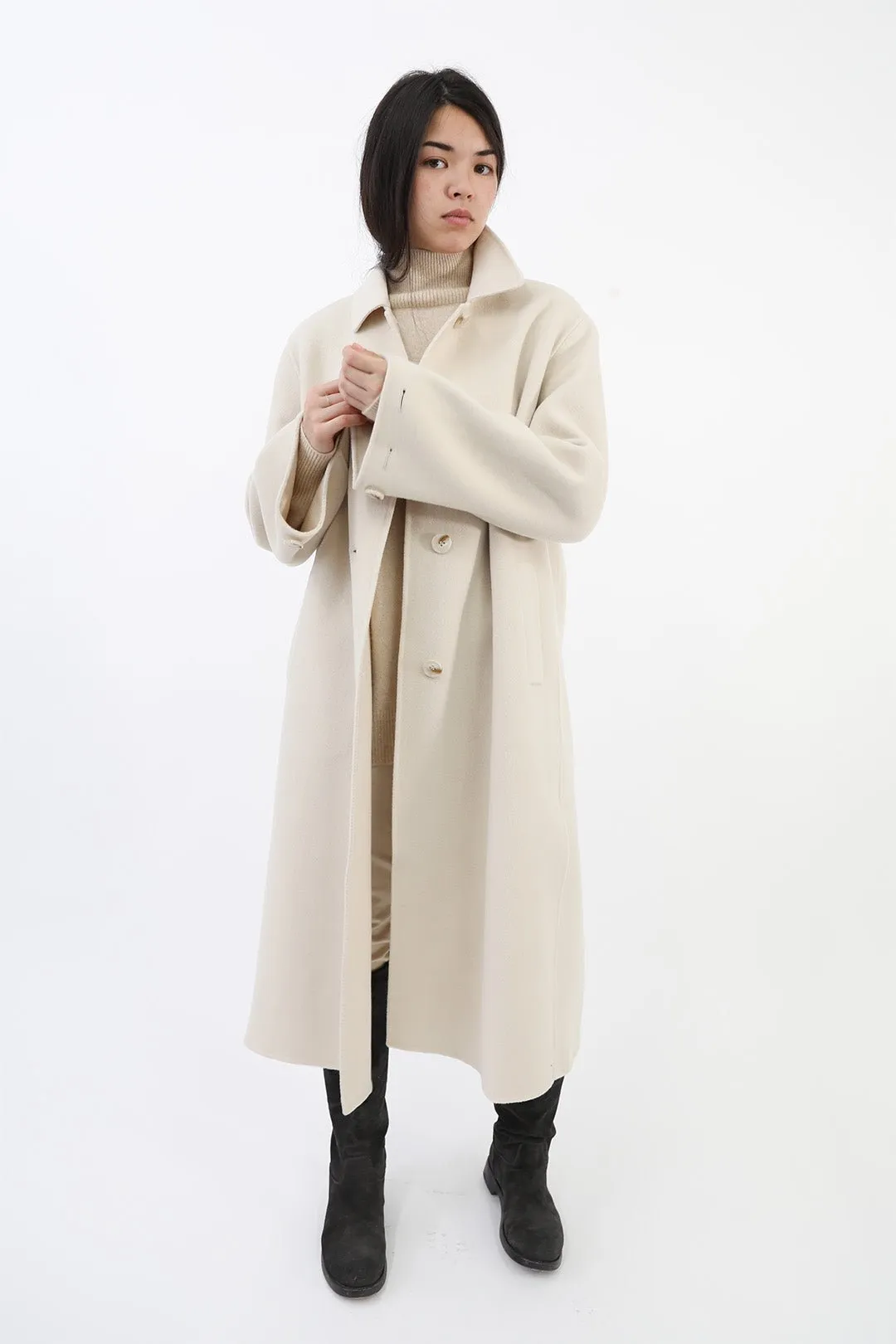 BLYTHE LONG COAT IN DOUBLE-FACE CASHMERE WOOL