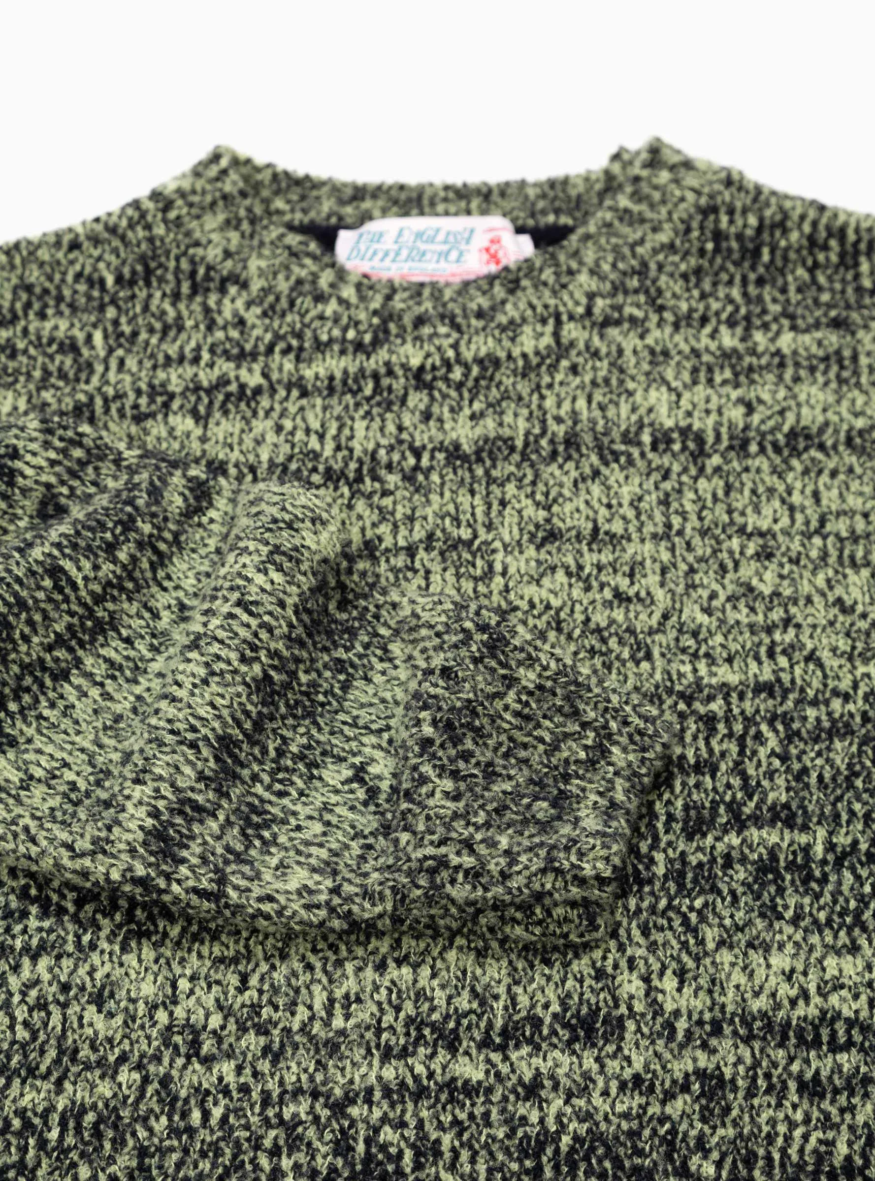 Boucle Sweater Green Mix