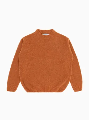 Boucle Sweater Tobacco Brown