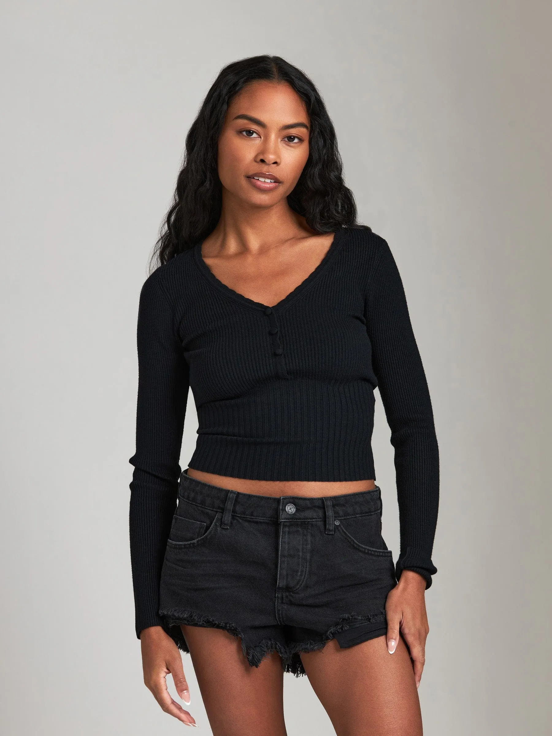 Brenda Scallop Neck Sweater