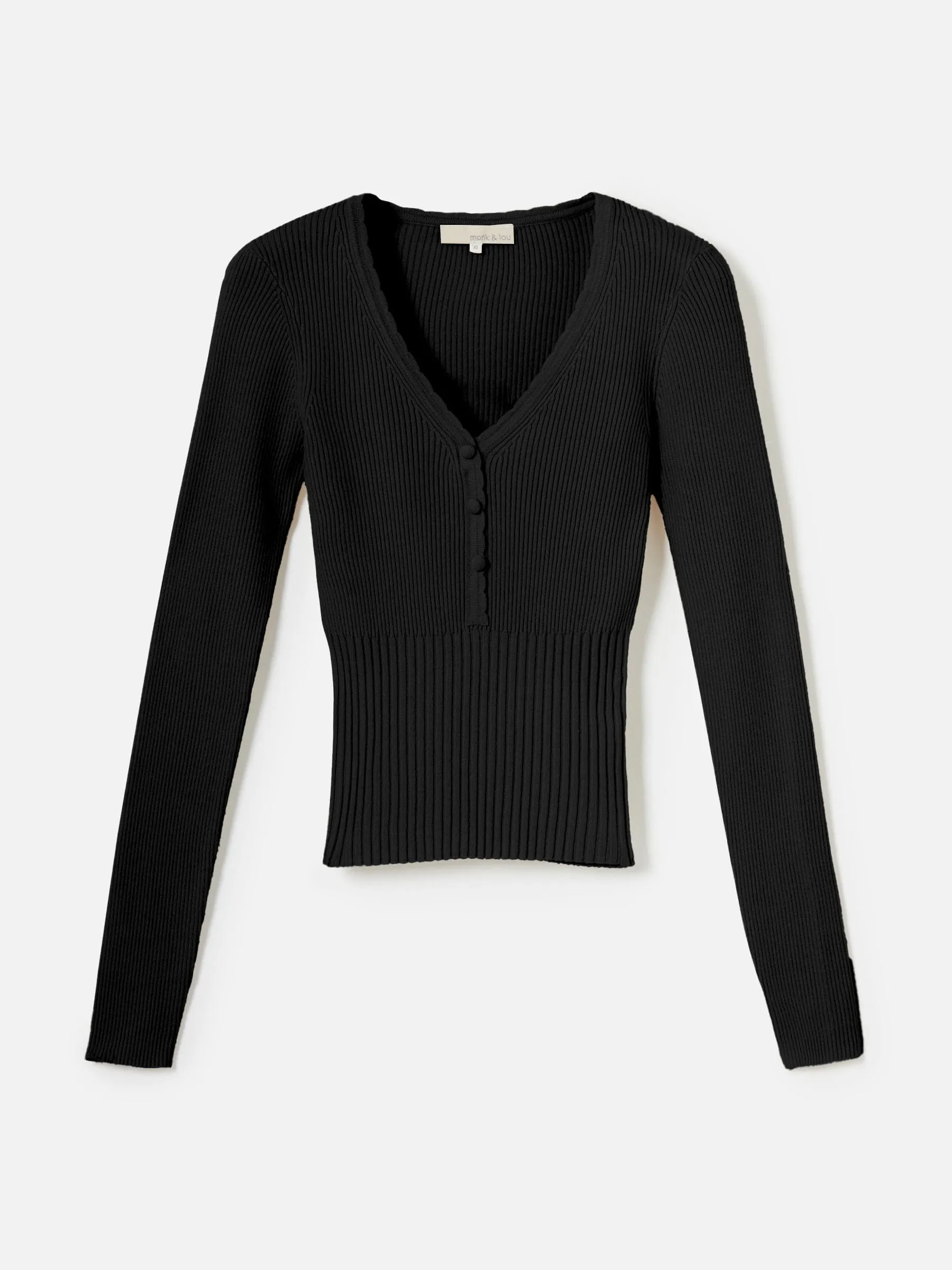 Brenda Scallop Neck Sweater