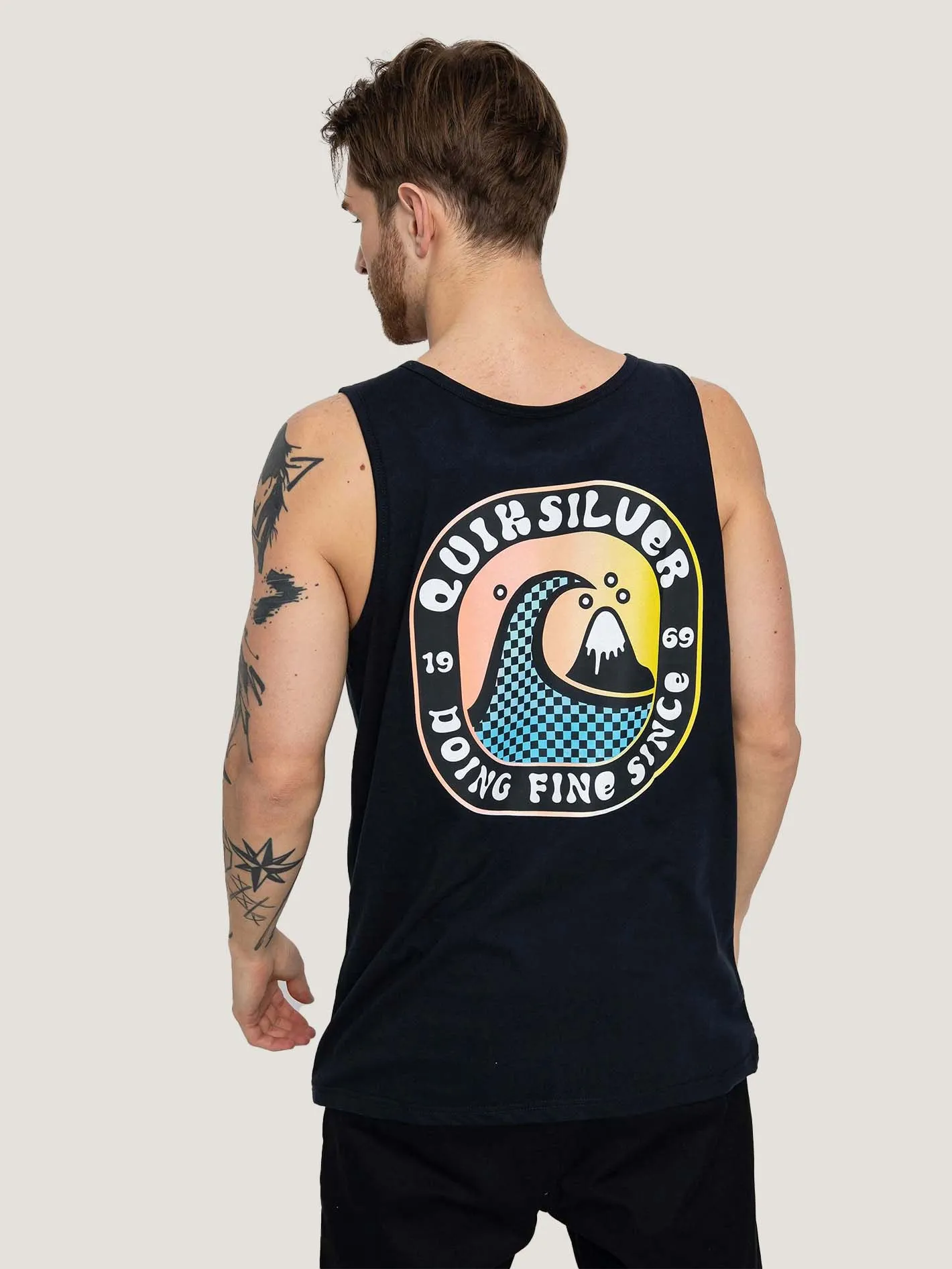 BVD QUIKSILVER HOMBRE ANOTHER STORY TANK