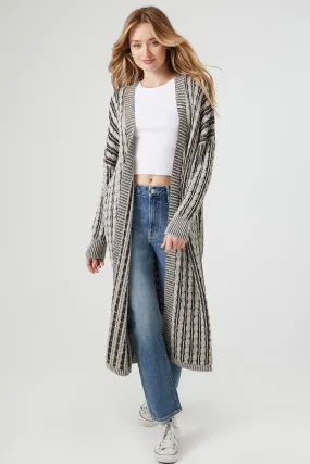 Cozy, Stylish Cable Knit Duster Cardigan Sweater for Women