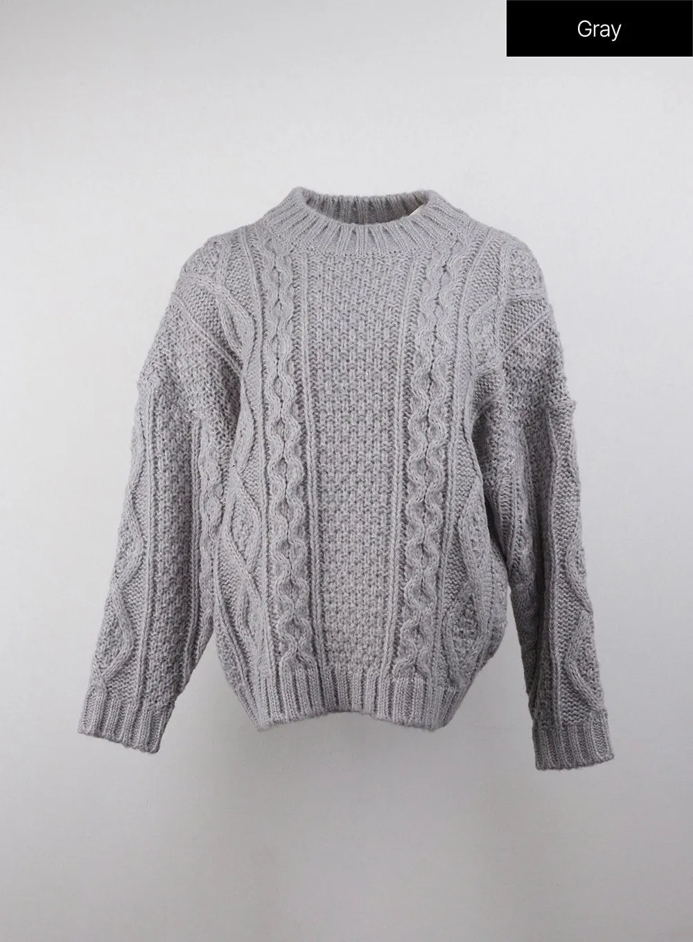 Cable Knit Sweater OJ412