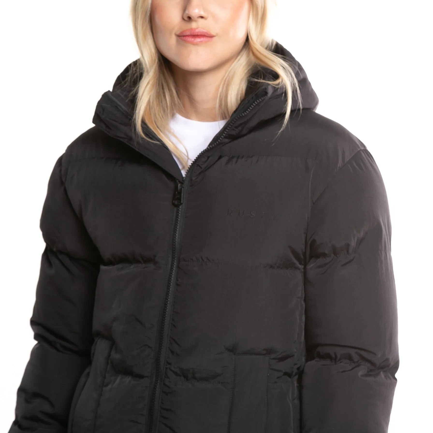 Campera Abrigo Rusty Out Of Time Puffer Coat Ld