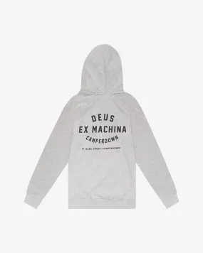 Camperdown Address Hoodie - Grey Marle