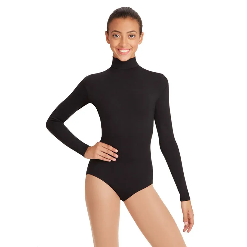 Capezio Adult Turtleneck Long-Sleeve Leotard