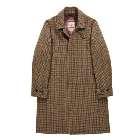 Cappotto Baracuta Paul Coat Wool Marrone Scuro