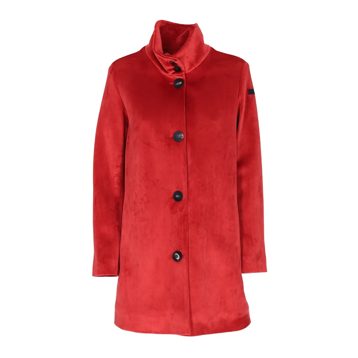 Cappotto RRD Neo Velvet Coat Lady Rosso