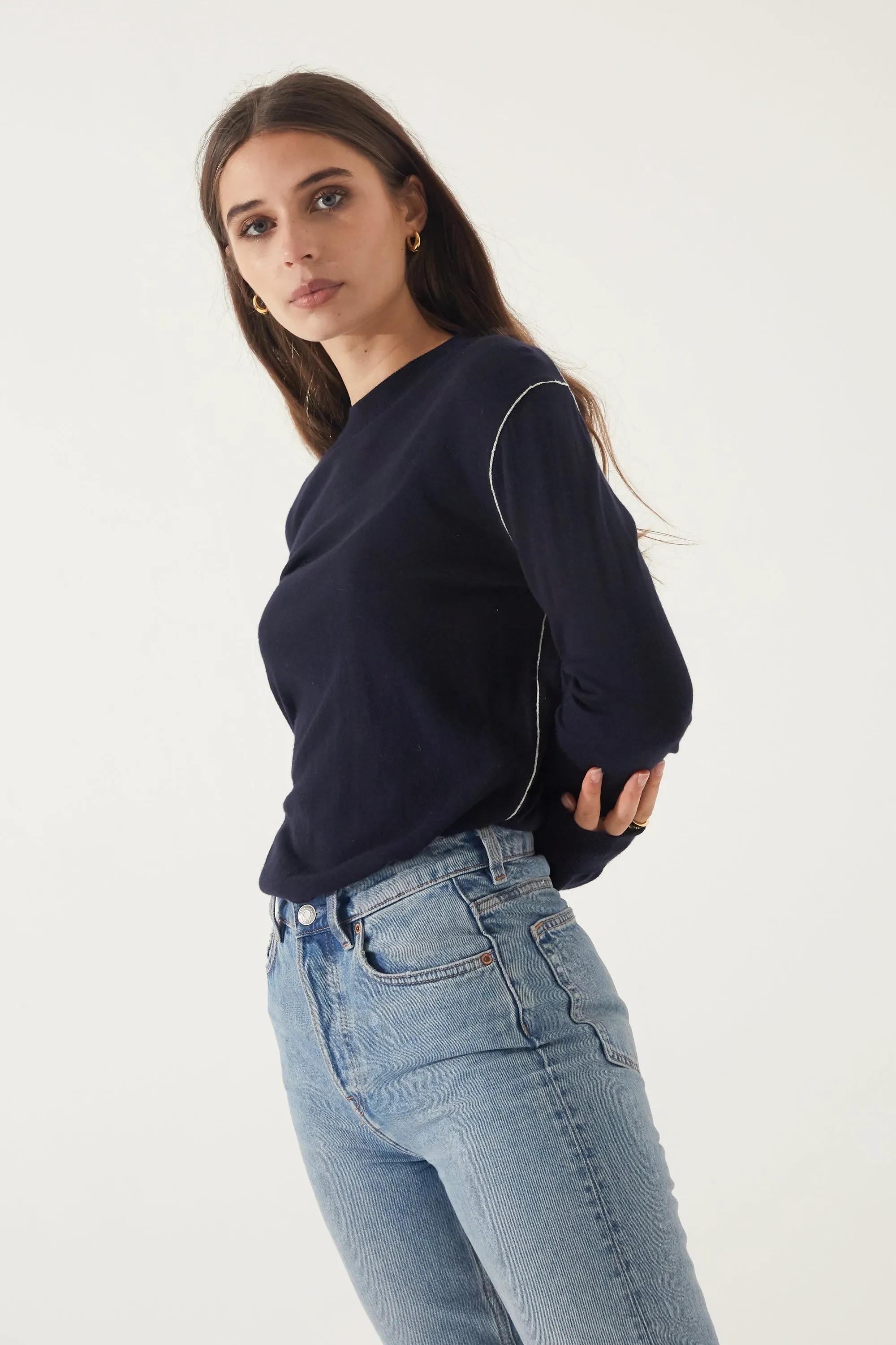 Cashmere Crewneck Sweater