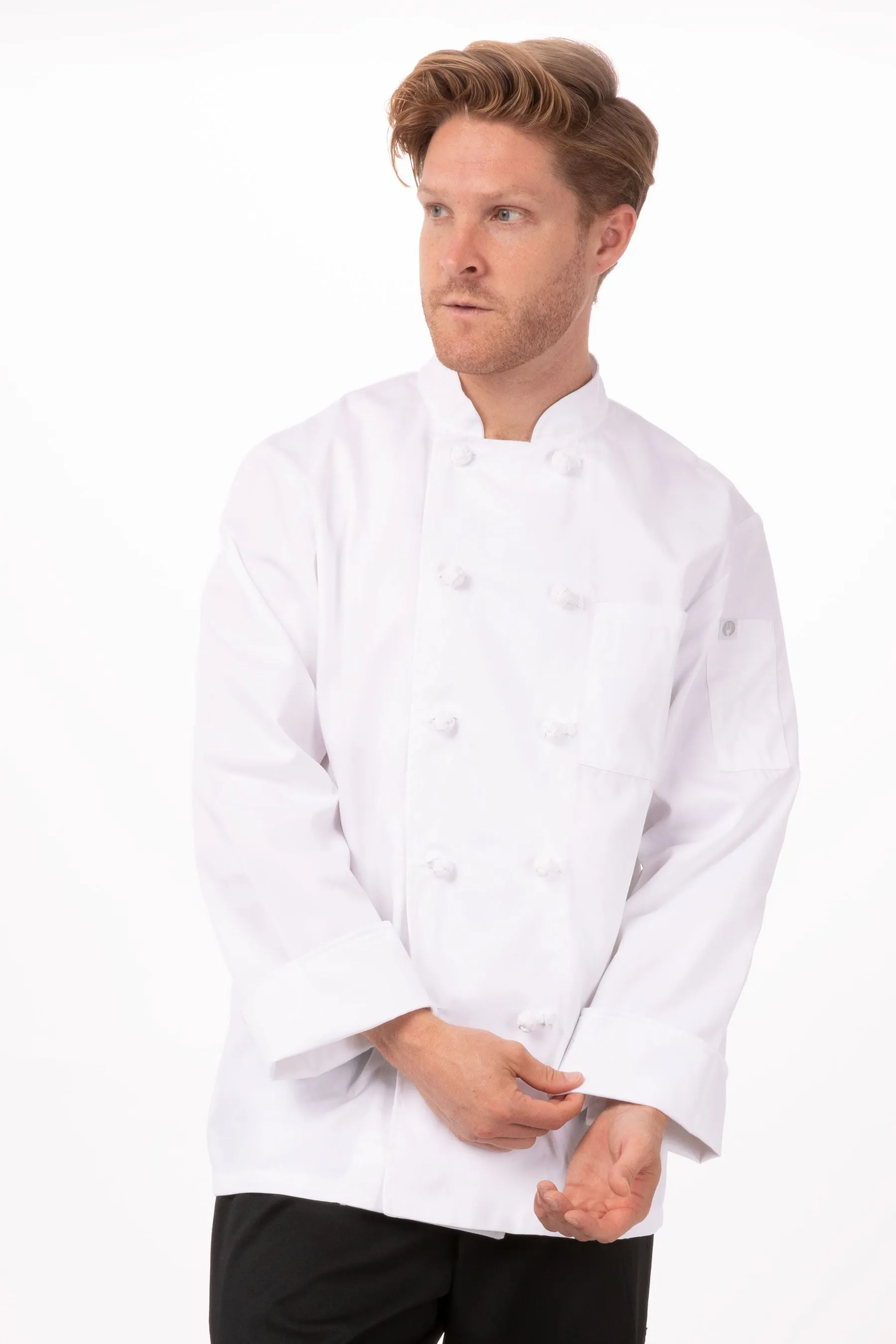 Chef Works Bordeaux Basic Chef Coat