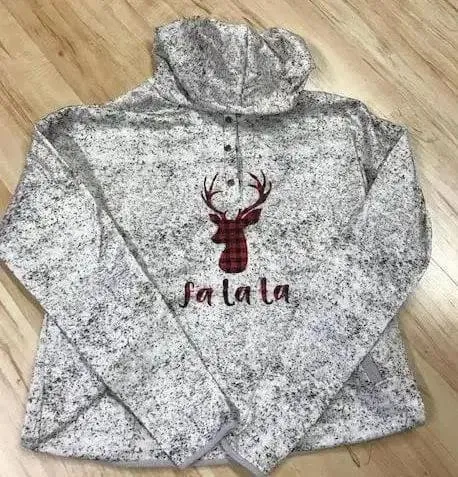 Christmas Hoodie Fa la la