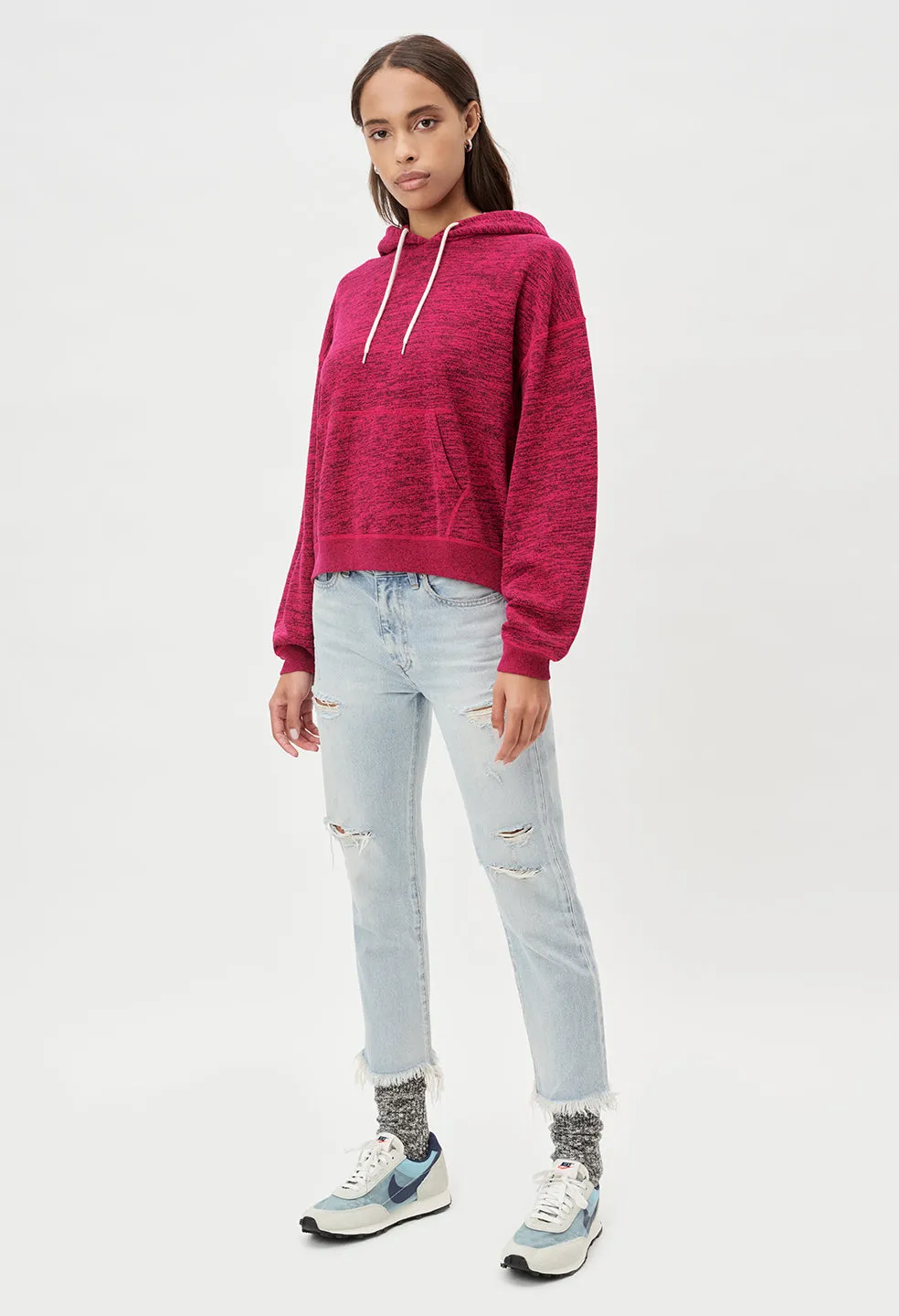 Co-Mix Hoodie / Heather Flare