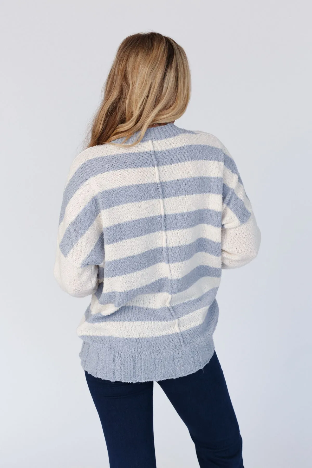 Corsica Striped Sweater - Blue Multi