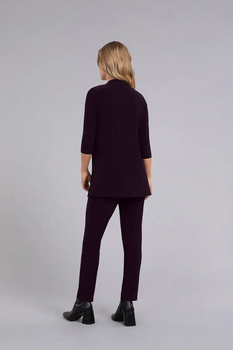 Deep V Tunic | Currant