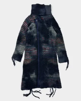 Diesel Distressed Wool Long Coat 2000's