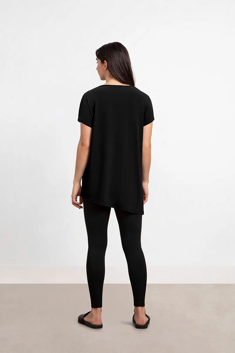 Dolman Angle Tunic | Black