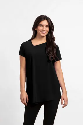 Dolman Angle Tunic | Black