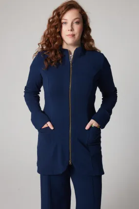 Dream Fleece Coat - Navy