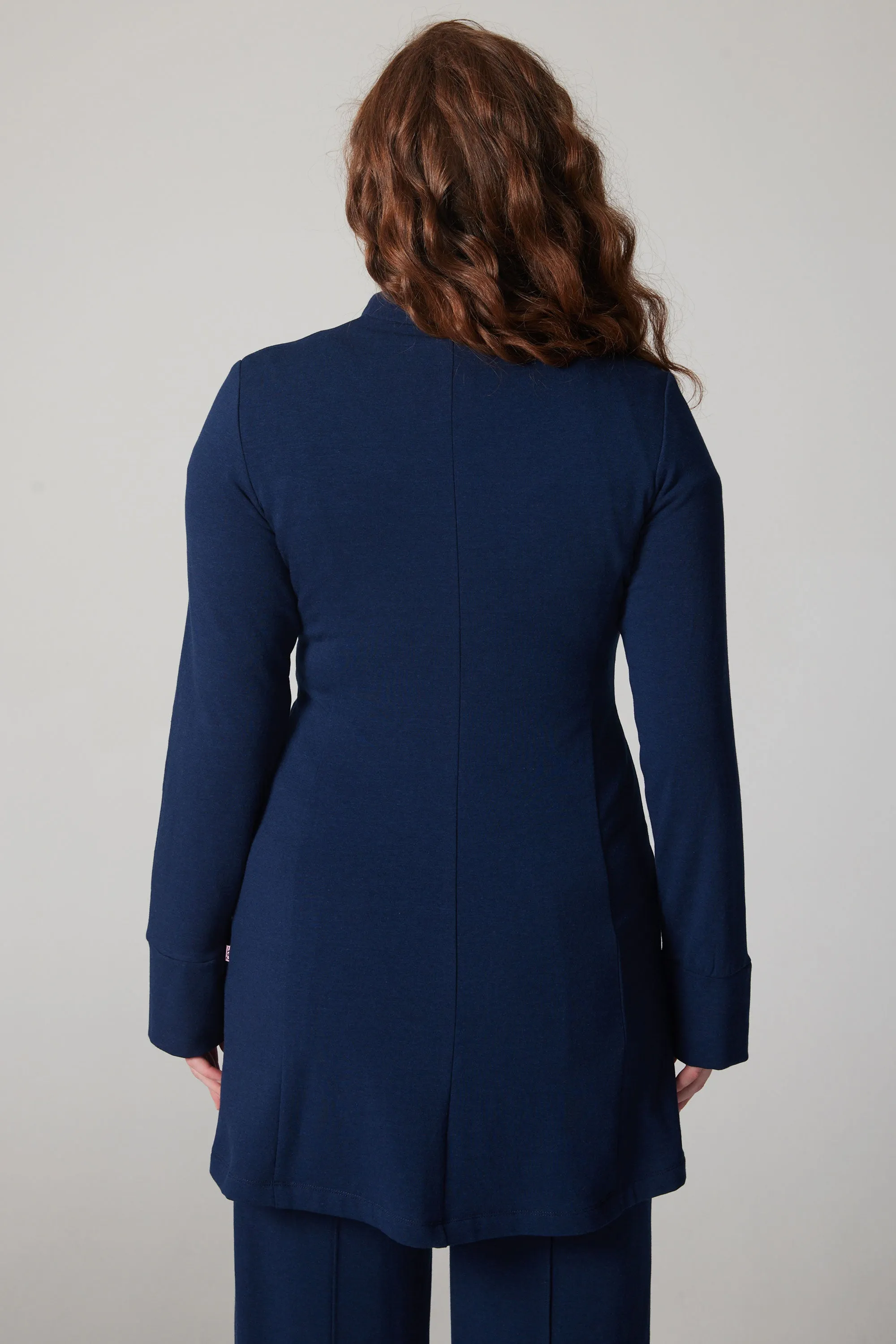 Dream Fleece Coat - Navy