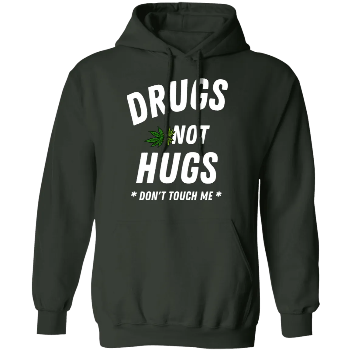 Drugs Not Hugs (Black) Hoodie