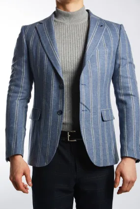 DT Vertical Stripe Euro Sport Coat