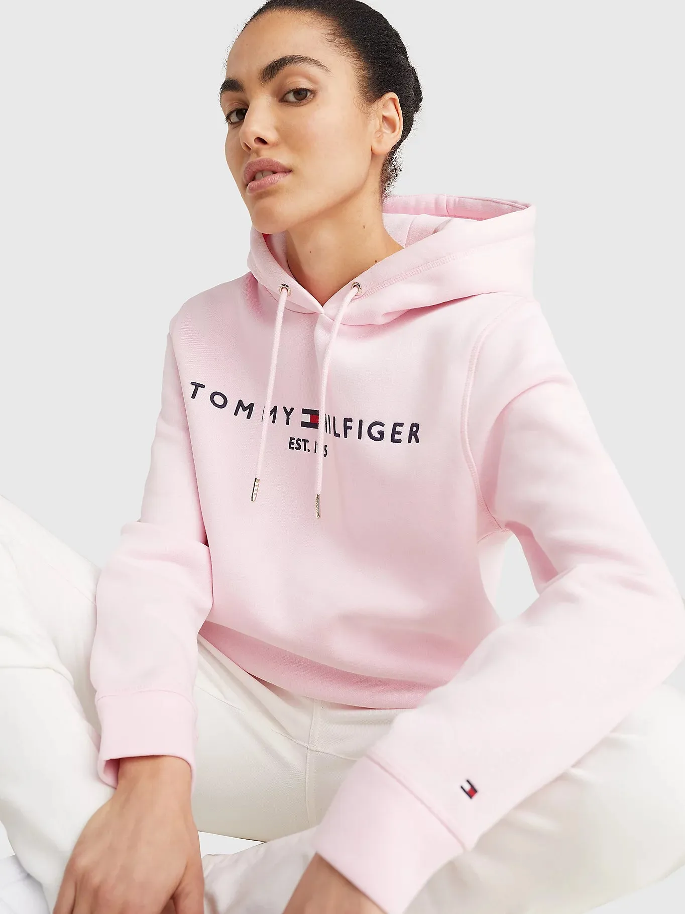 Essential Hoodie - Pastel Pink