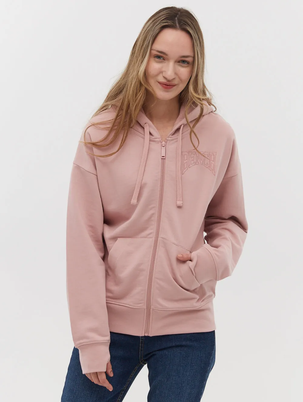 Flavia Oversize Zip-Up Hoodie