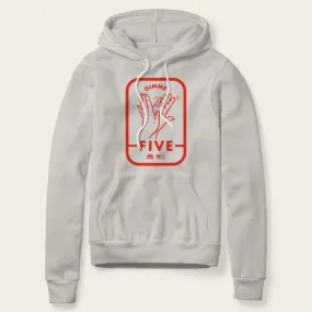 Gimme Five Hoodie - Vintage White